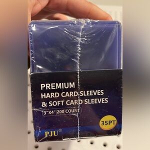 Premium Hard and Soft Card Sleeves
